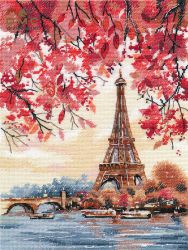 1373 Набор для вышивания ОВЕН "Романтика Парижа"