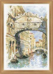 1552 Набор для вышивания RIOLIS "Венеция. Мост вздохов"