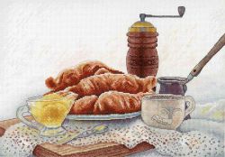 НВ-655 Набор для вышивания М.П.Студия "Французский завтрак"