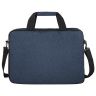 Сумка-портфель BRAUBERG "Forward" с отделением для ноутбука 15,6", темно-синяя, 29х40х9 см, 270833