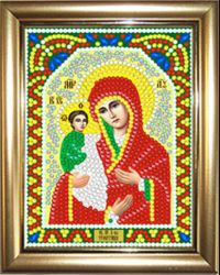 ИМРА5-094 Алмазная мозаика ТМ НАСЛЕДИЕ с рамкой "Троеручица"
