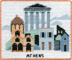 1055 Набор для вышивания ОВЕН "Афины. Магнит"