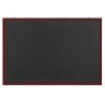 Доска для мела магнитная 60х90 см, черная, деревянная окрашенная рамка, Россия, BRAUBERG, 236891