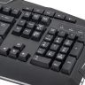Клавиатура проводная SONNEN Q9M, USB, 104 клавиши + 10 мультимедийных, RGB, черная, 513511