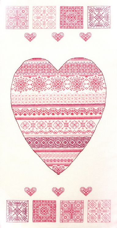 14.003.03 Набор для вышивания Марья Искусница "Сердце"