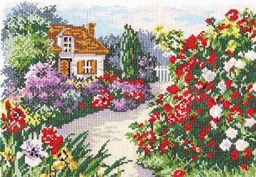Набор для вышивания Чудесная игла «Цветущий сад» 52-03
