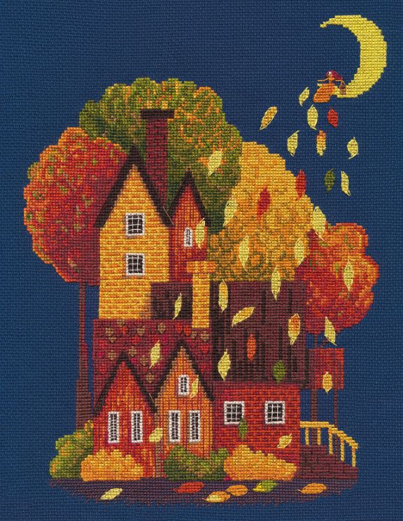 Набор для вышивания Овен "Волшебный листопад" 1479