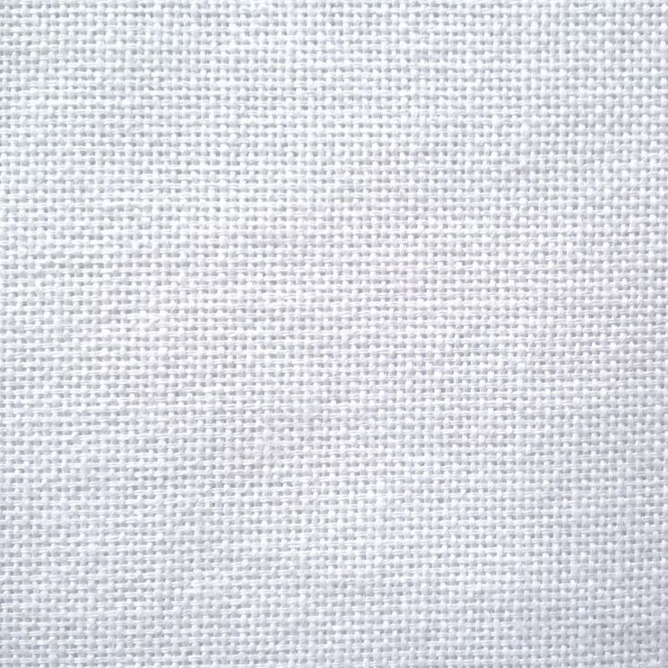 784 (802) Ткань равномерного плетения, 30 каунт, белая, мягкая