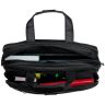 Сумка-портфель BRAUBERG с отделением для ноутбука 15-16", "Quantum", 2 отделения, черная, 41х31х15 см, 240508