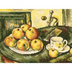 М411 Набор для вышивания РТО "Натюрморт с яблоками"