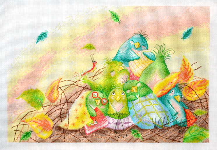 15.001.23 Набор для вышивания Марья Искусница "Сонное царство" по рисунку Elina Ellis