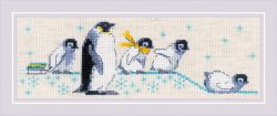 1975 Набор для вышивания Риолис «Пингвинчики»