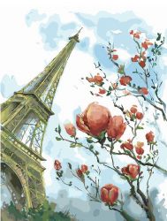 GX26985 Картина по номерам Paintboy "Цветущий Париж"