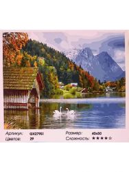 GX27951 Картина по номерам Paintboy "Озеро в горах"