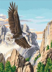 БСА2-023 Алмазная мозаика Наследие "Парящий орёл"