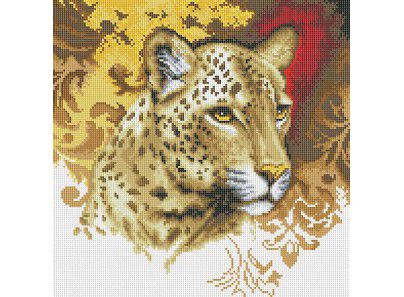Алмазная мозаика Белоснежка "Портрет леопарда" 273-ST