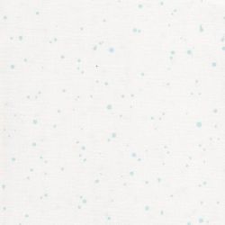 3984/1299 Ткань равномерного плетения Zweigart Murano Splash 32ct, цвет молочный с мятными брызгами